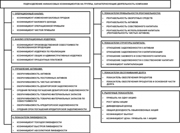  система финансовых показателей и коэффициентов 1